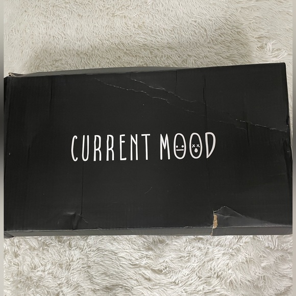 💔SOLD💔CURRENT MOOD Artistic Anarchist Tall Knee High Buckle Combat Boots Green 8 - Picture 11 of 13